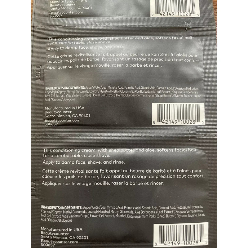 Counterman Smoothing Shave Cream CounterMan Lot Of 70 Samples by 5ml / 350 ml In Total