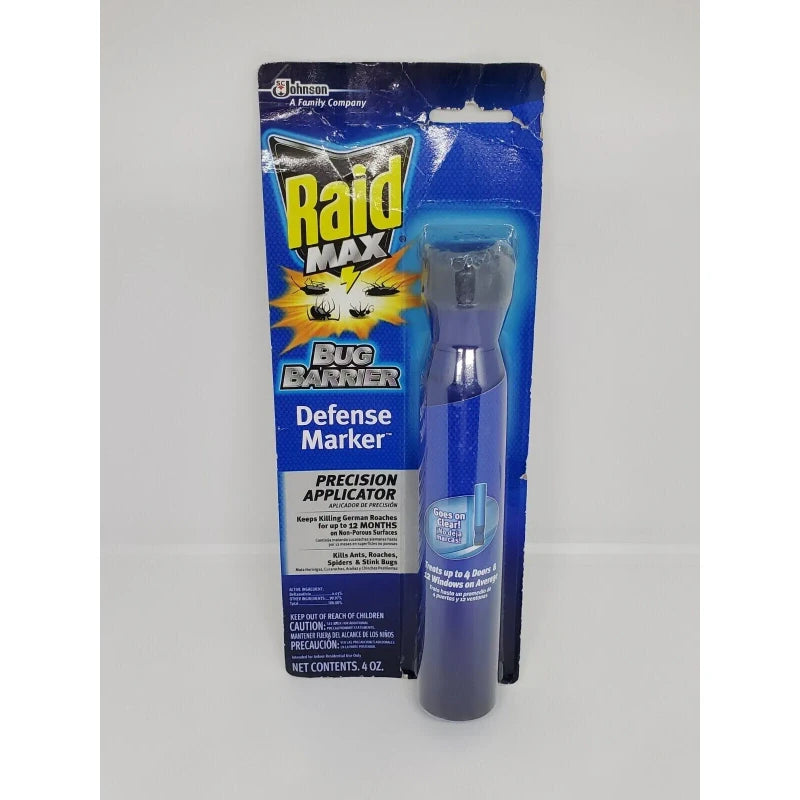 SC Johnson Raid Max Bug Barrier Defense Marker, 4-Ounce
