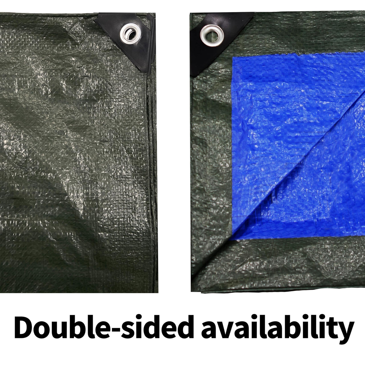 TARPAL 100x100 Feet Green Tarp Waterproof Multipurpose Protective Cover All Purpose Outdoor Poly Tarps Cover for Swimming Pool, Roof Waterproofing,Boat, car, Camping, firewood,Outdoor Furniture,etc