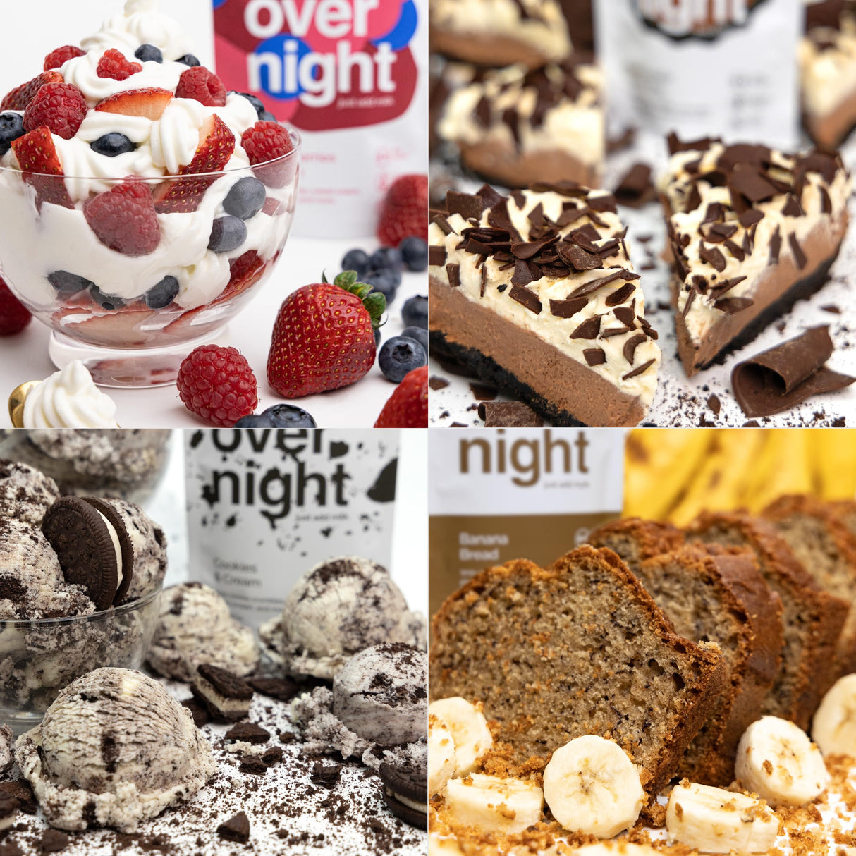 Oats Overnight Ultimate Variety Pack - High Protein, 5g Fiber Breakfast Protein Shake, Gluten Free Oatmeal, Non GMO Oatmeal - Green Apple Cinnamon, Coconut Cream Pie & More (16 Pack + Shaker Bottle)
