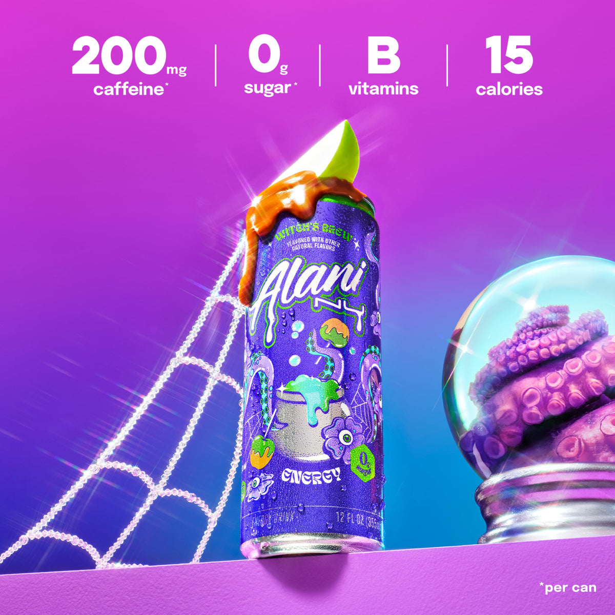 Alani Nu Witch's Brew Sugar Free Energy Drink (Pack of 12)