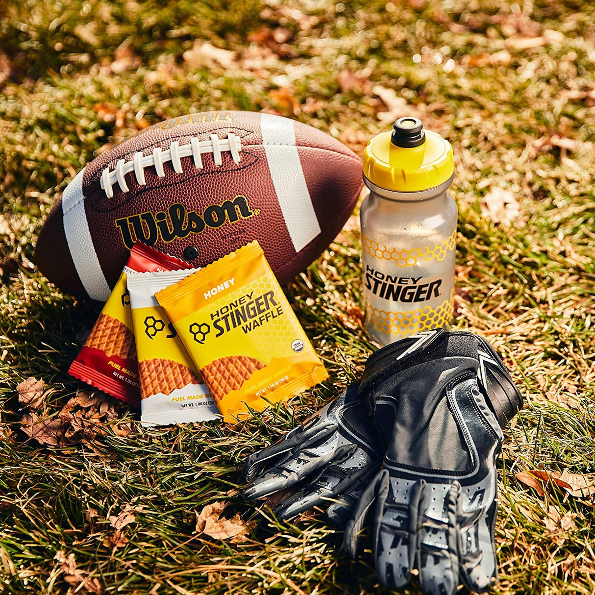 Honey Stinger Organic Mini Honey Waffles, Energy Stroopwafel for Exercise, Endurance and Performance, Sports Nutrition for Home & Gym, Pre and Post Workout, 5 Bags, 26.5 Ounce