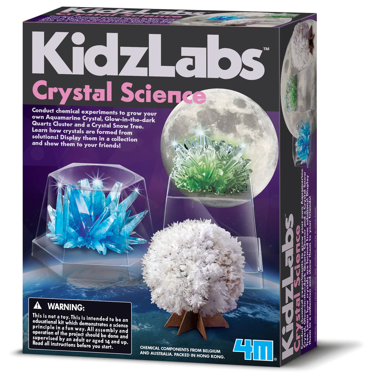 4M Kidz Labs Crystal Science