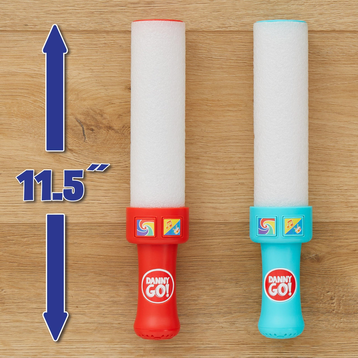 Danny Go! Color Beat Drumsticks - Light-Up Musical Drumsticks Toy