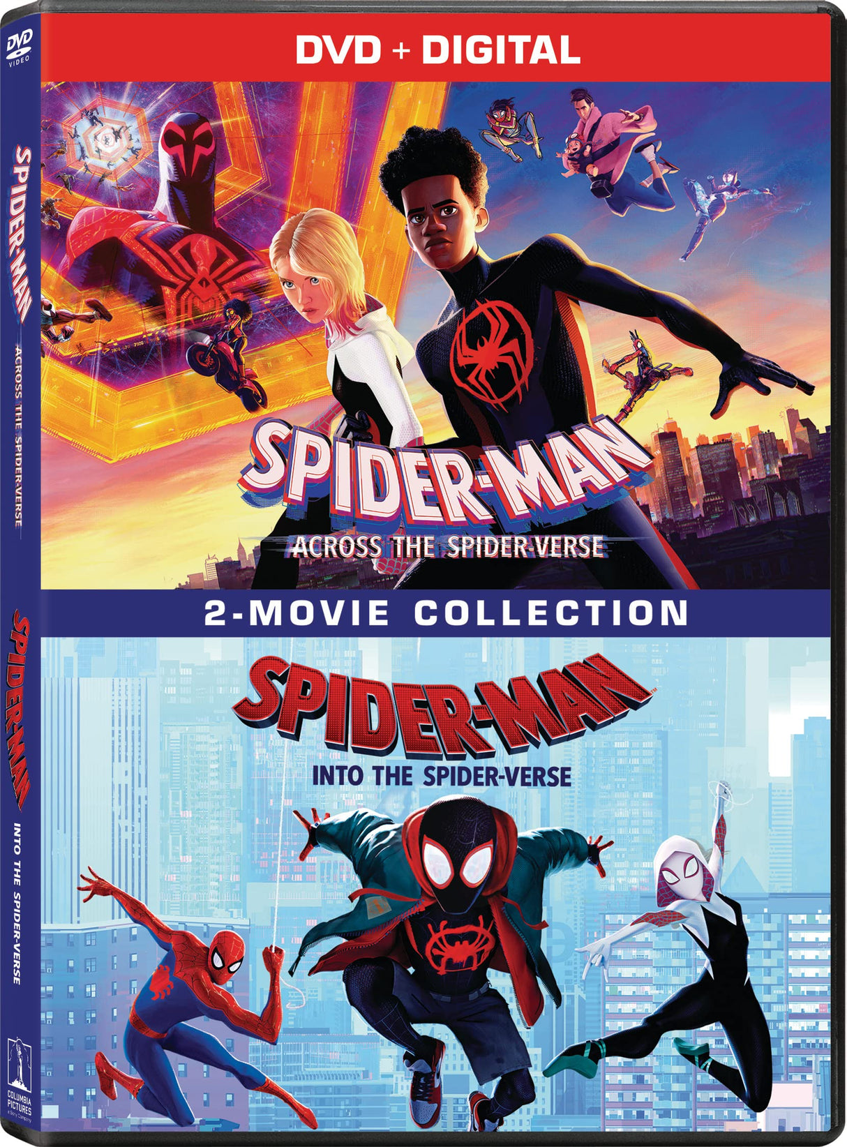 Spider-Man: Across the Spider-Verse / Spider-Man: Into the Spider-Verse - Set - DVD + Digital