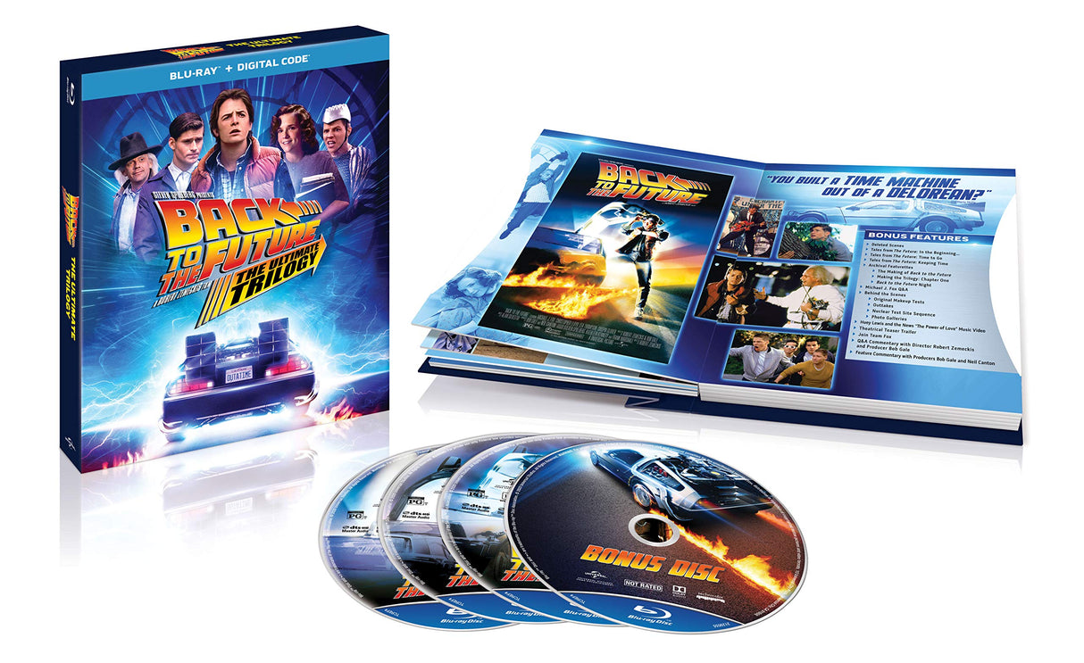Back to the Future: The Ultimate Trilogy - Blu-ray + Digital