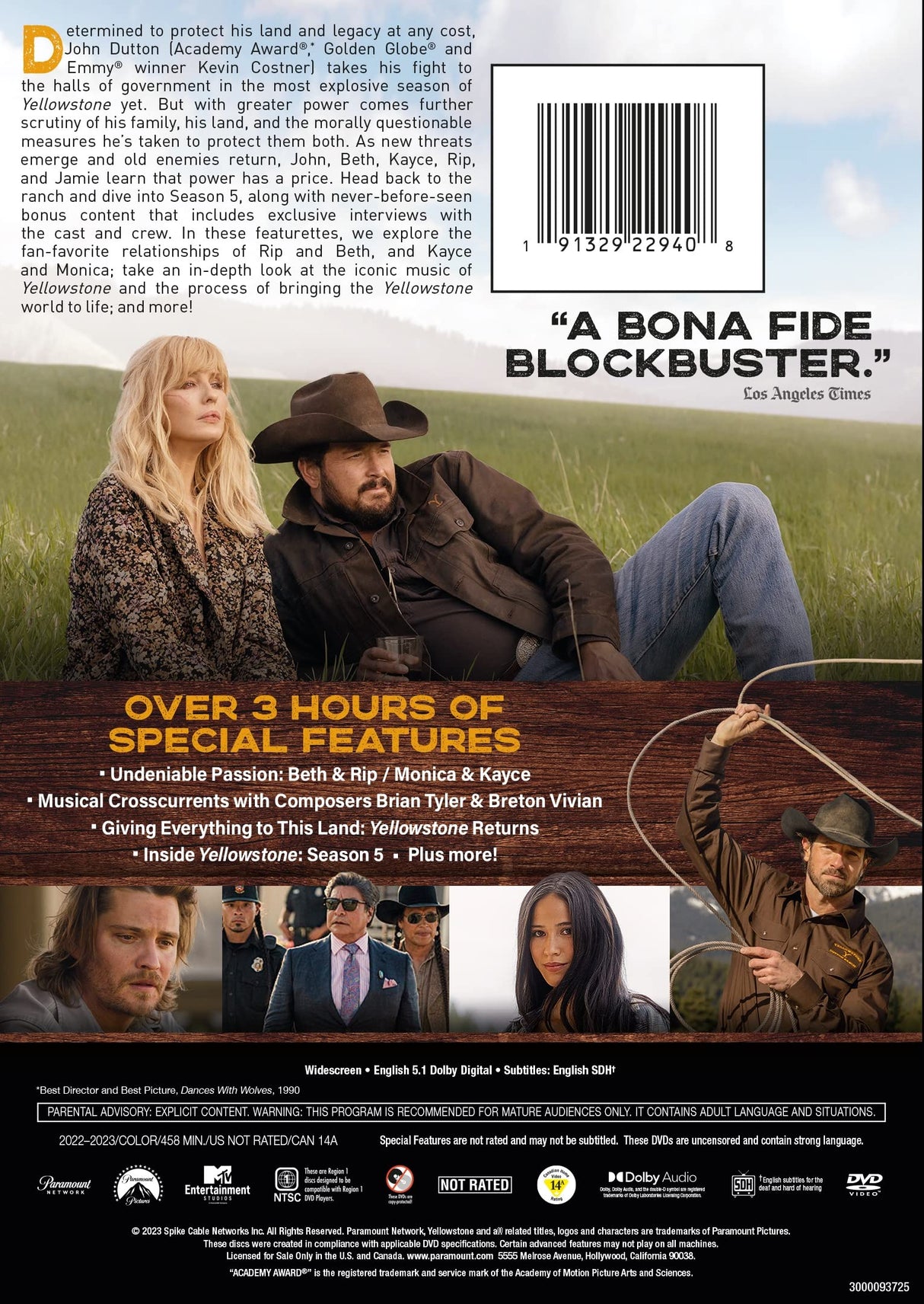 YELLOWSTONE: SEASON FIVE, PART 1