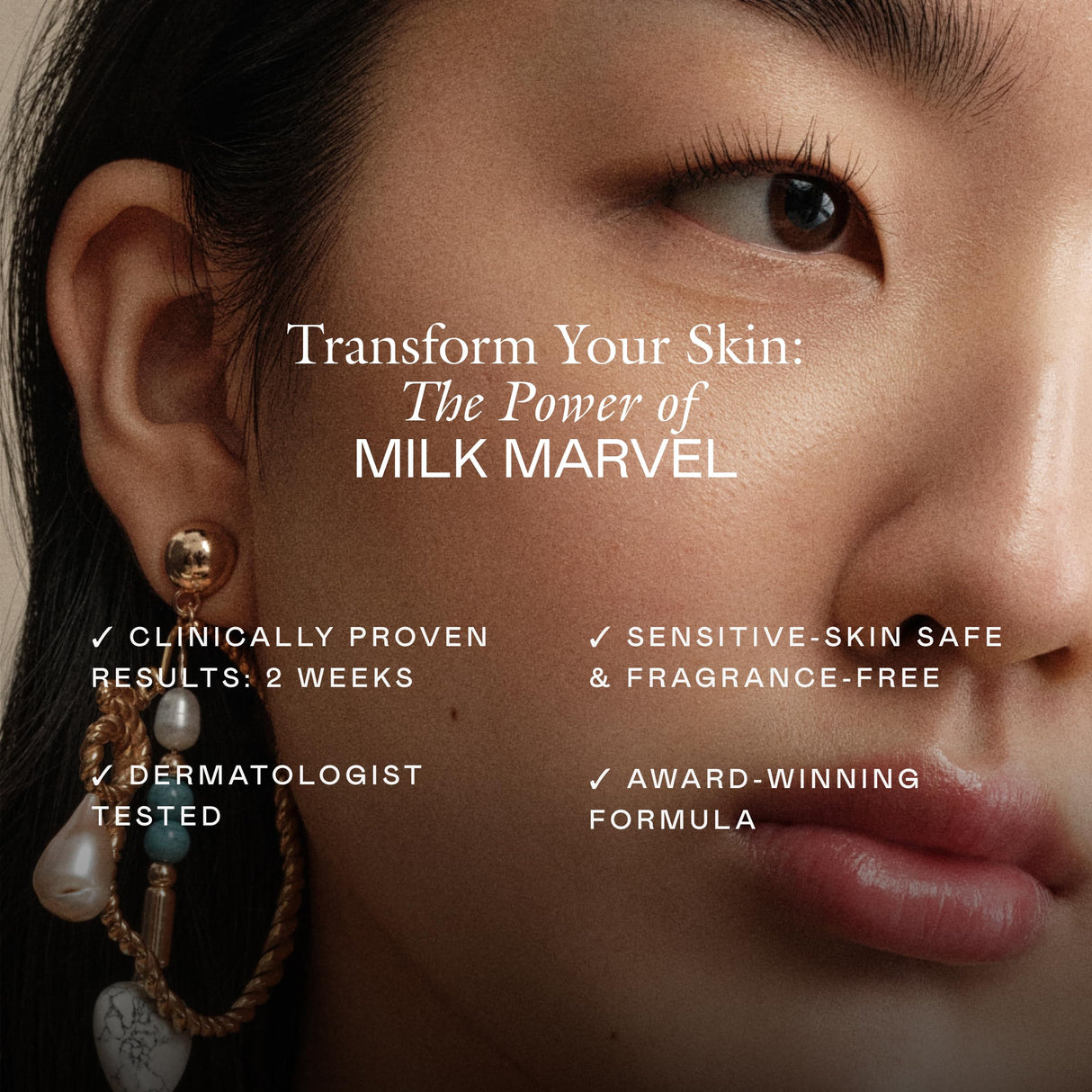 EADEM Milk Marvel Dark Spot Serum, Vitamin C Face Serum Infused with Niacinamide, Dark Spot Remover for Face & Body, Dark Spot Corrector for Skin Care, 1 oz