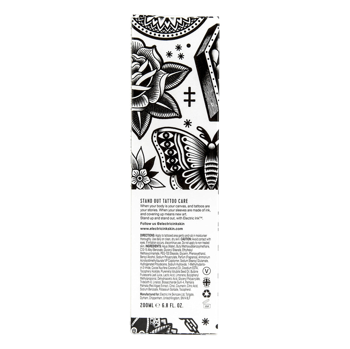 Electric Ink Tattoo Daily Moisturiser (200ml)