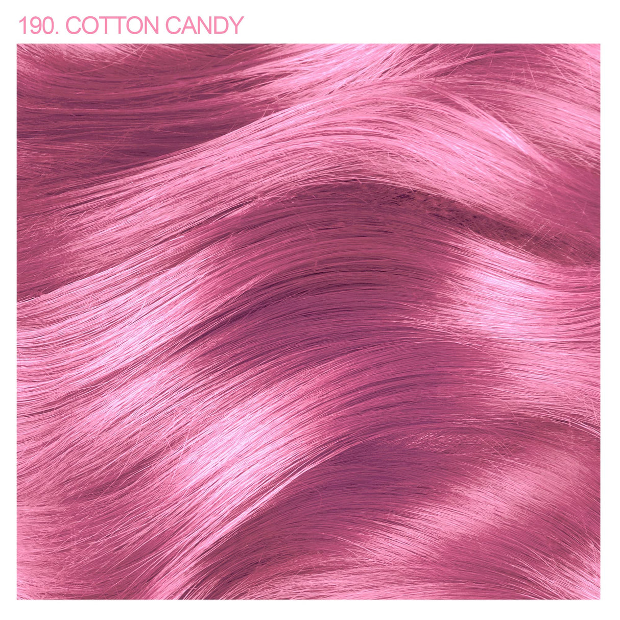 Adore Semi Permanent Hair Color - Vegan and Cruelty-Free Pink Hair Dye - 4 Fl Oz - 190 Cotton Candy (Pack of 1)