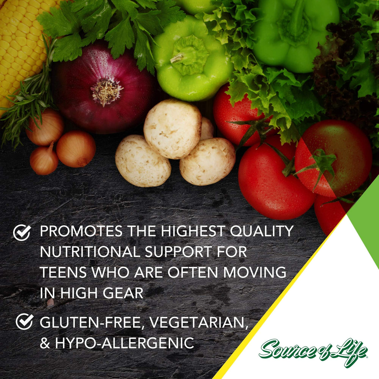 Natures Plus Source of Life Adult Chewable Multivitamin - Apple Cinnamon Flavor - Natural Whole Foods Supplement - Overall Health, Energy - 90 Vegetarian Wafers (45 Servings)