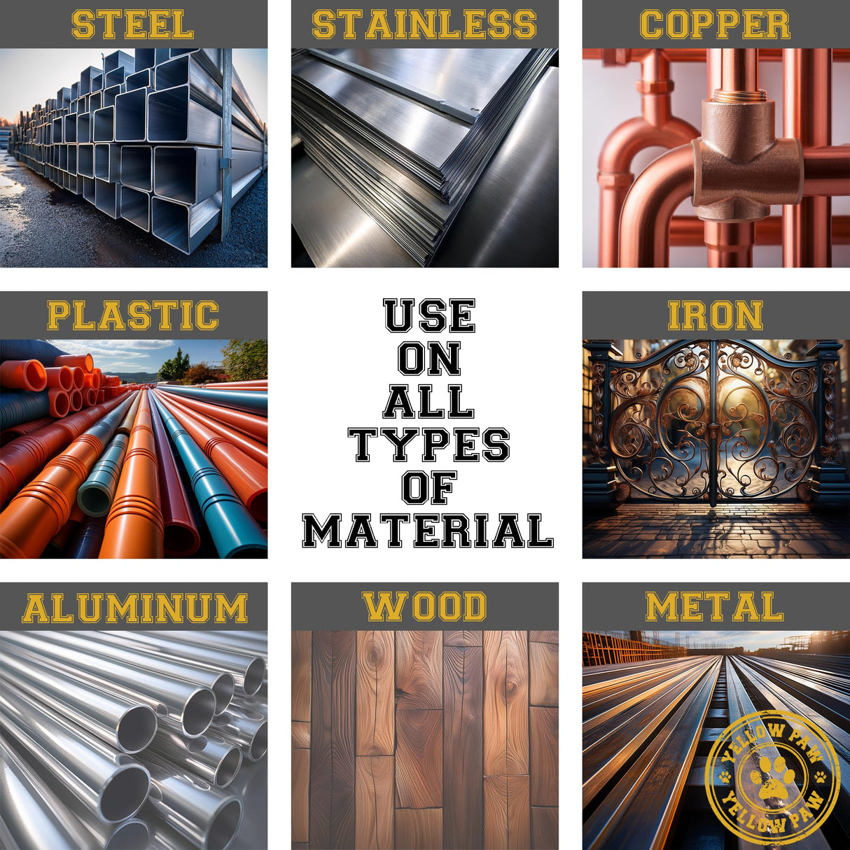 5/8 Inch Drill Bit for Metal - Industrial Grade M35 Cobalt Titanium Aluminum Nitrite - 5/8" Diameter & Total Length of 6" with Working Length of 3" Easily Drill Into Metal, Steel, & Aluminum
