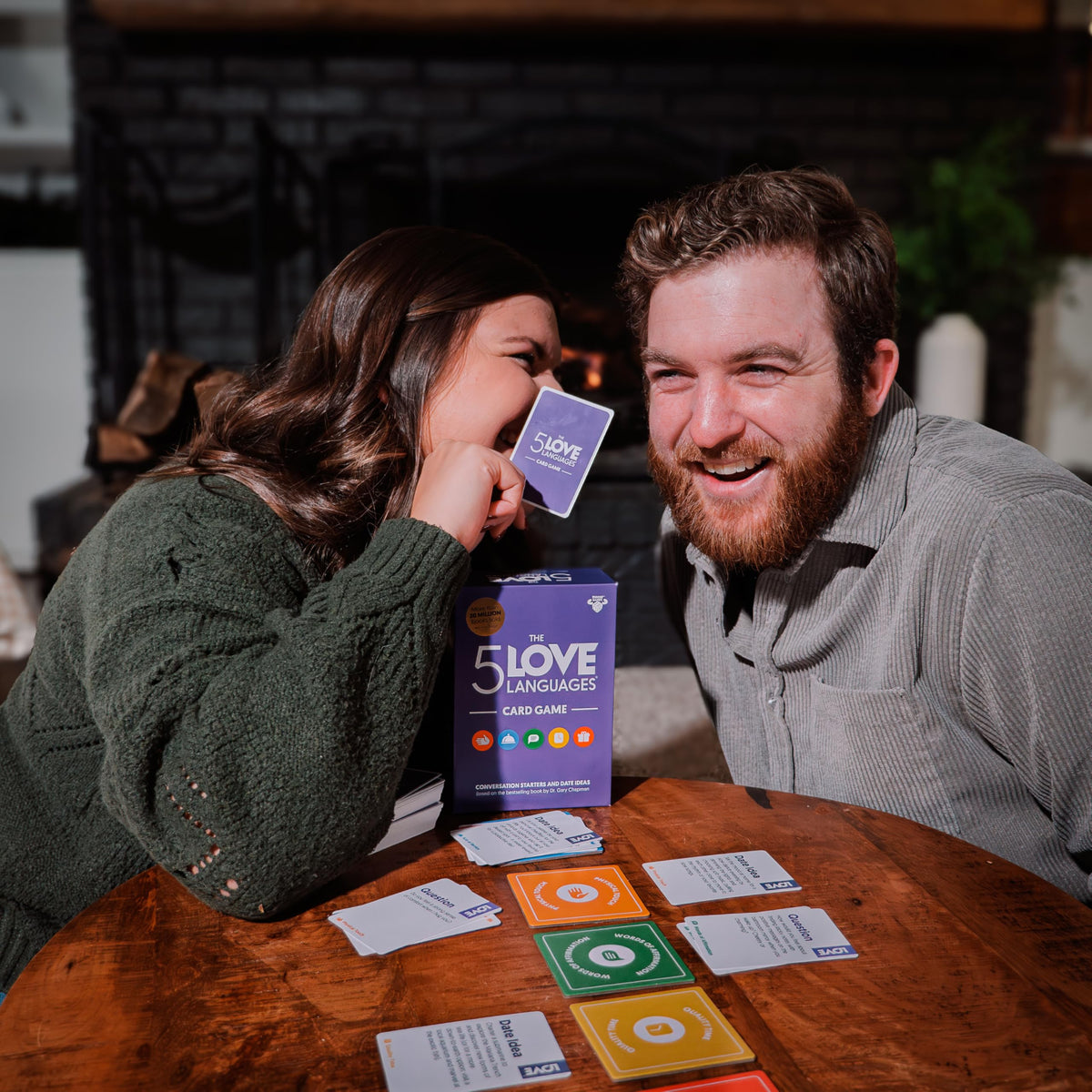The 5 Love Languages® Card Game, Couples Games for Adults, 2 players, 16+