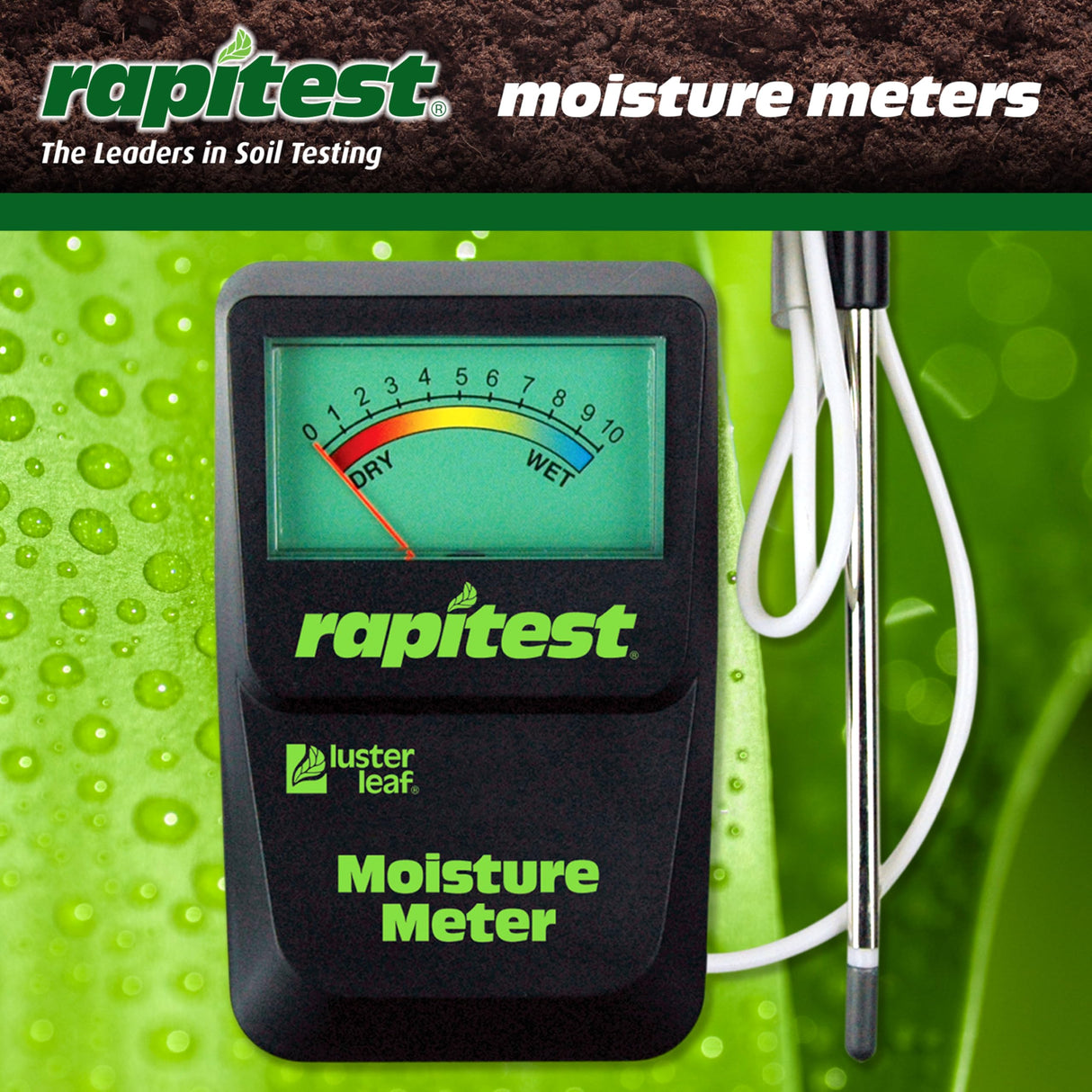 Luster Leaf 1820 Rapitest Soil Moisture Meter