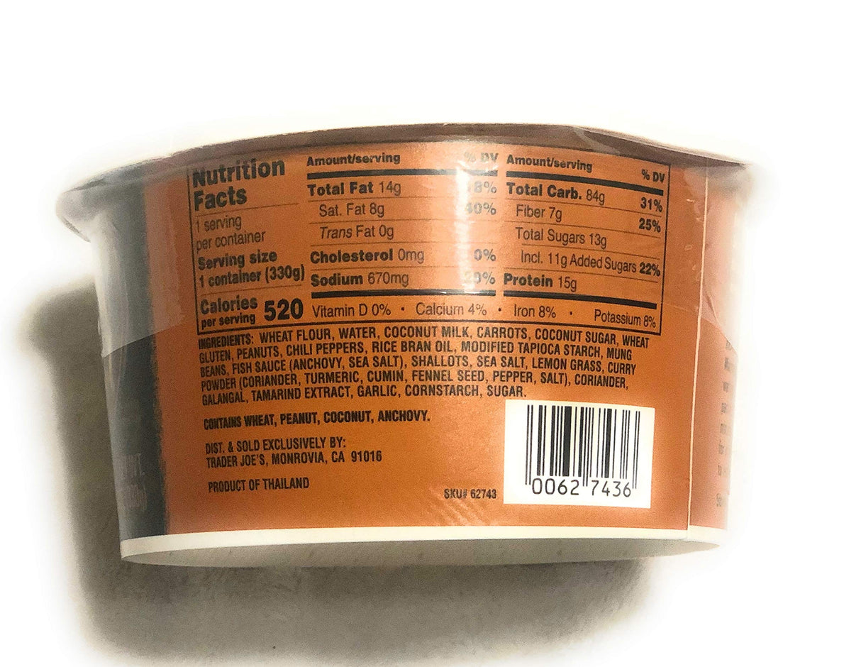 Trader Joe’s Peanut Satay Thai Noodles