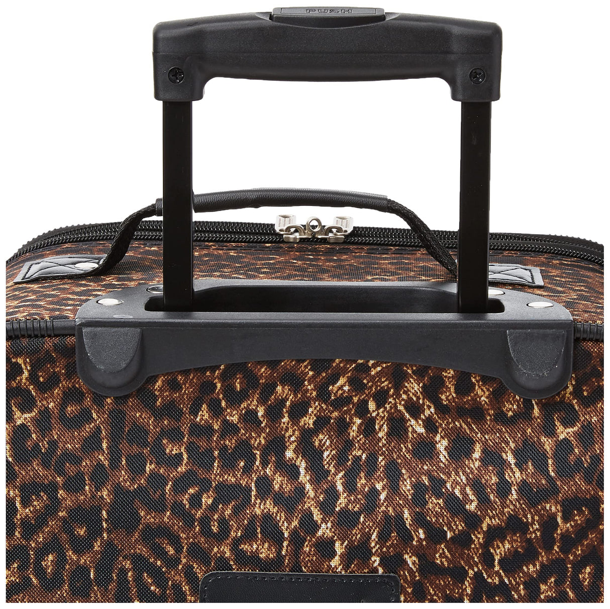 Rockland Fashion Softside Upright Luggage Set, Leopard, 2-Piece (14/19)
