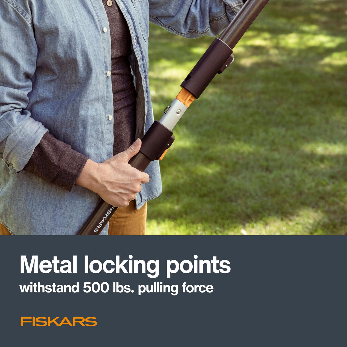 Fiskars XtendControl Rotating Tree Pruner Head, Pole Not Included