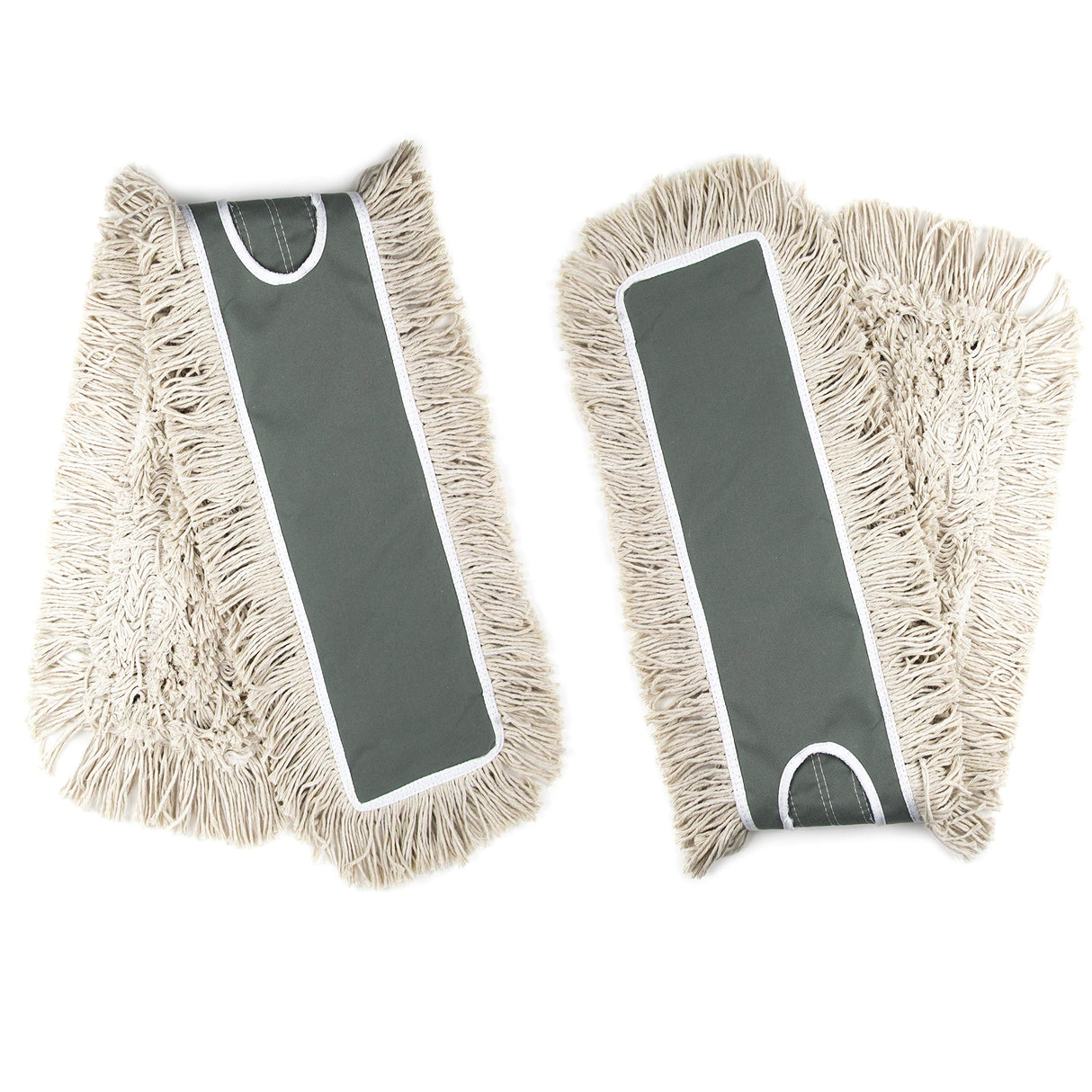 JINCLEAN 2 Pack of 36 Cotton Refills for Industrial Class Floor Dust mop Series Can be fit with Others (2 Pack of 36 Cotton Refill)