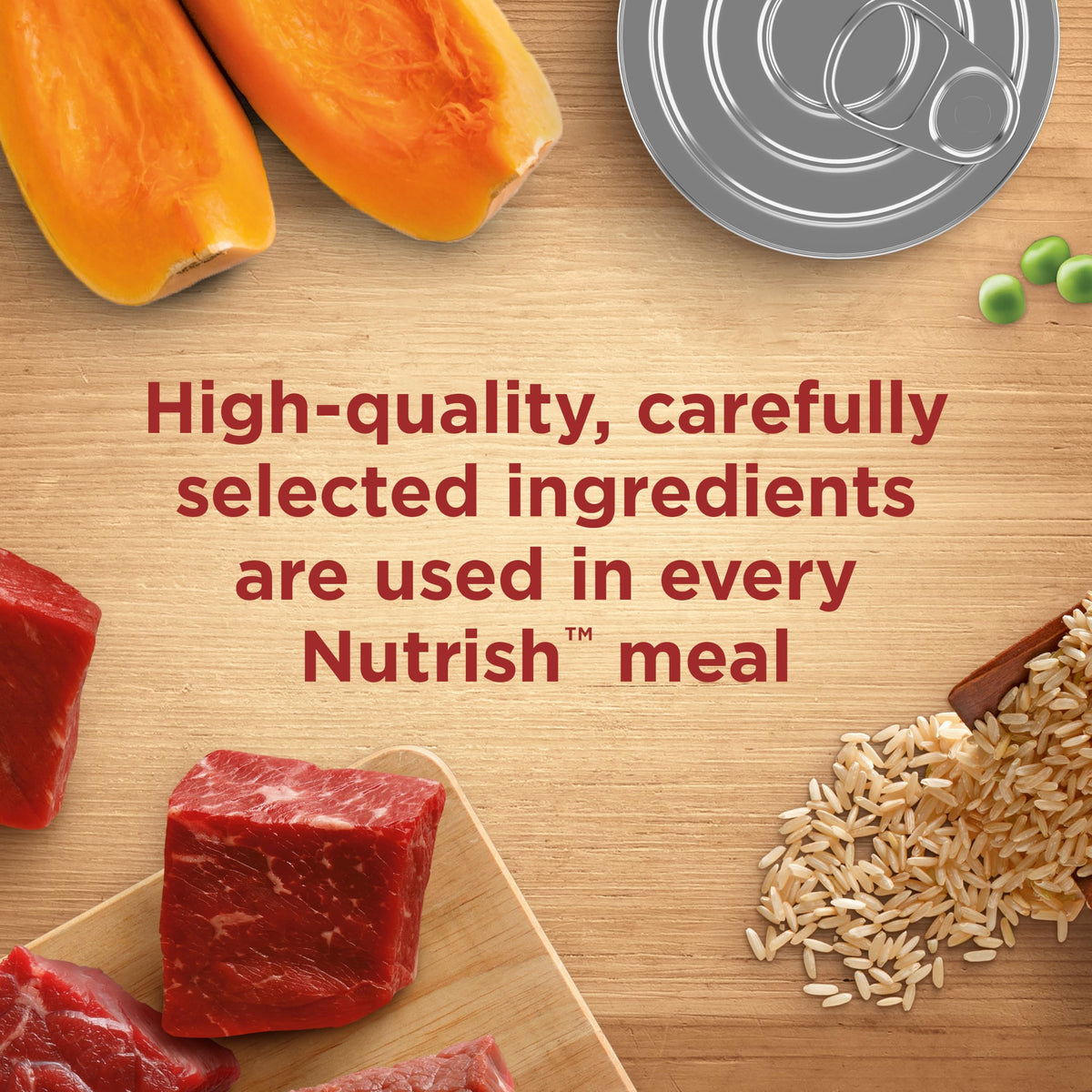 Nutrish Beef Paté Wet Dog Food, 13 oz. Can, 12 Pack (Rachael Ray)