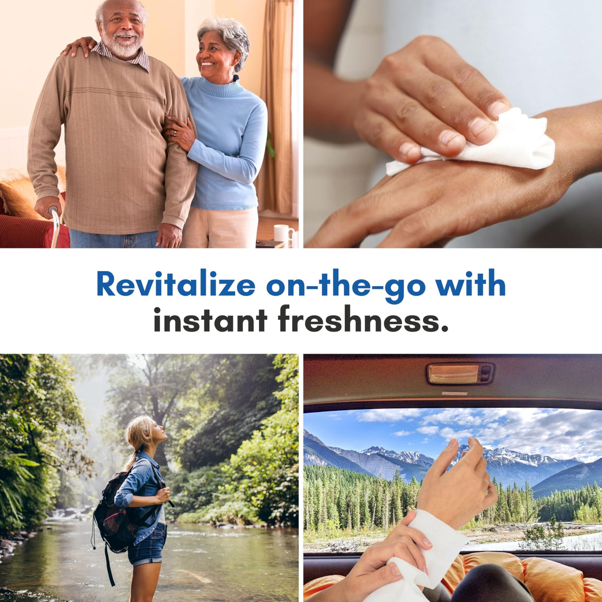 Nurture Rinse Free Bathing Wipes for Adults w/Aloe Waterless Cleansing for sensitive skin Disposable Adult Body Bath Wet Wipe for Disabled Bedridden (Pack of 40 (individually wrapped))