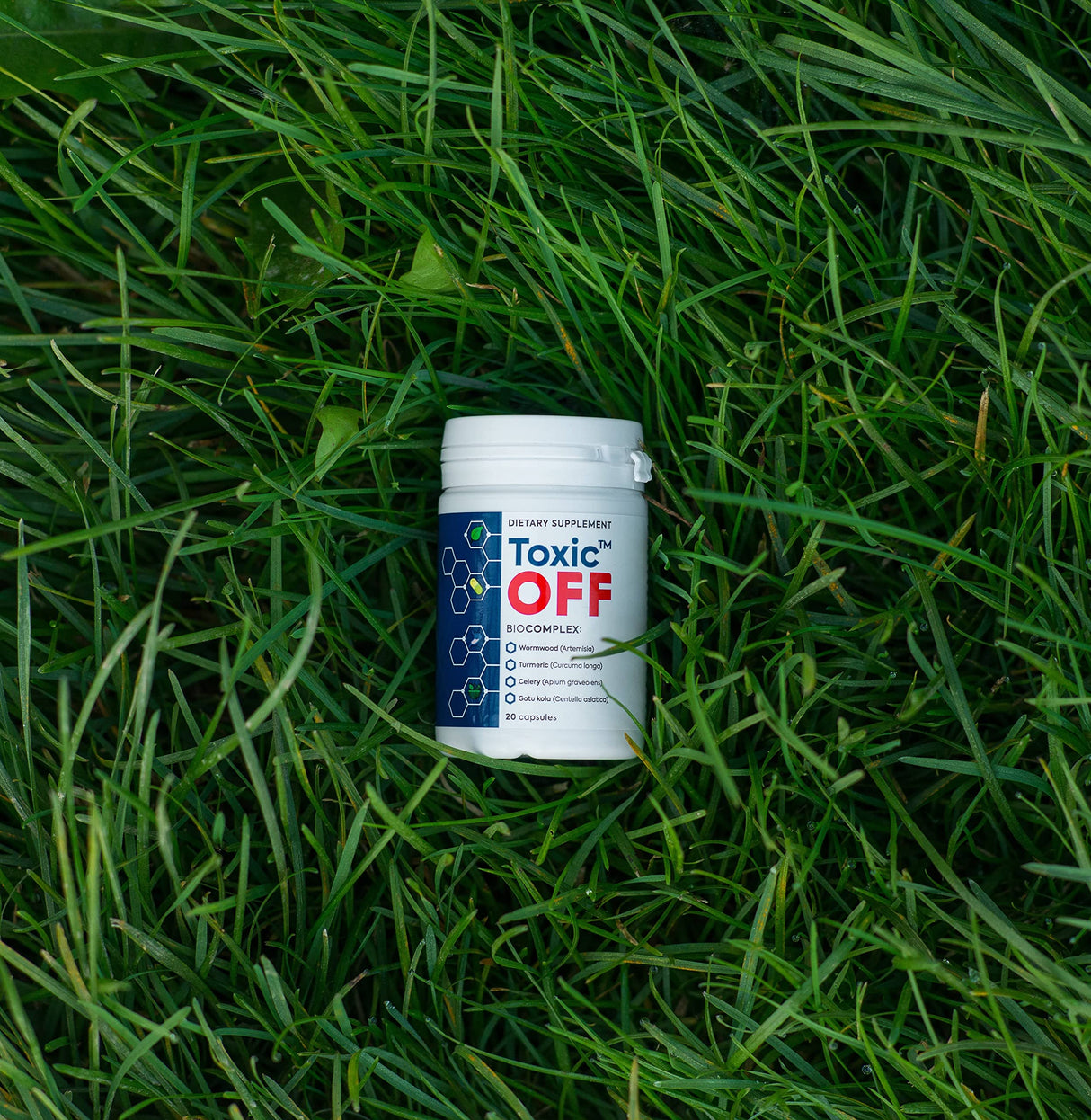 TOXIC OFF | Daily Easy Swallow Capsules,20.0 Servings (Pack of 1)