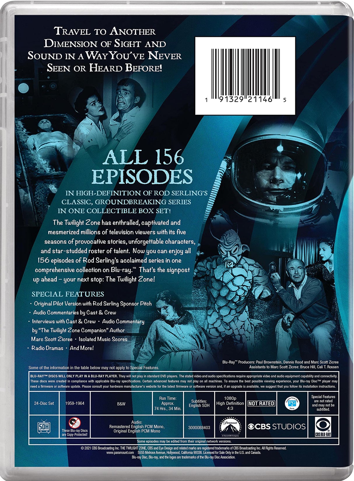 The Twilight Zone: The Complete Series Blu-ray