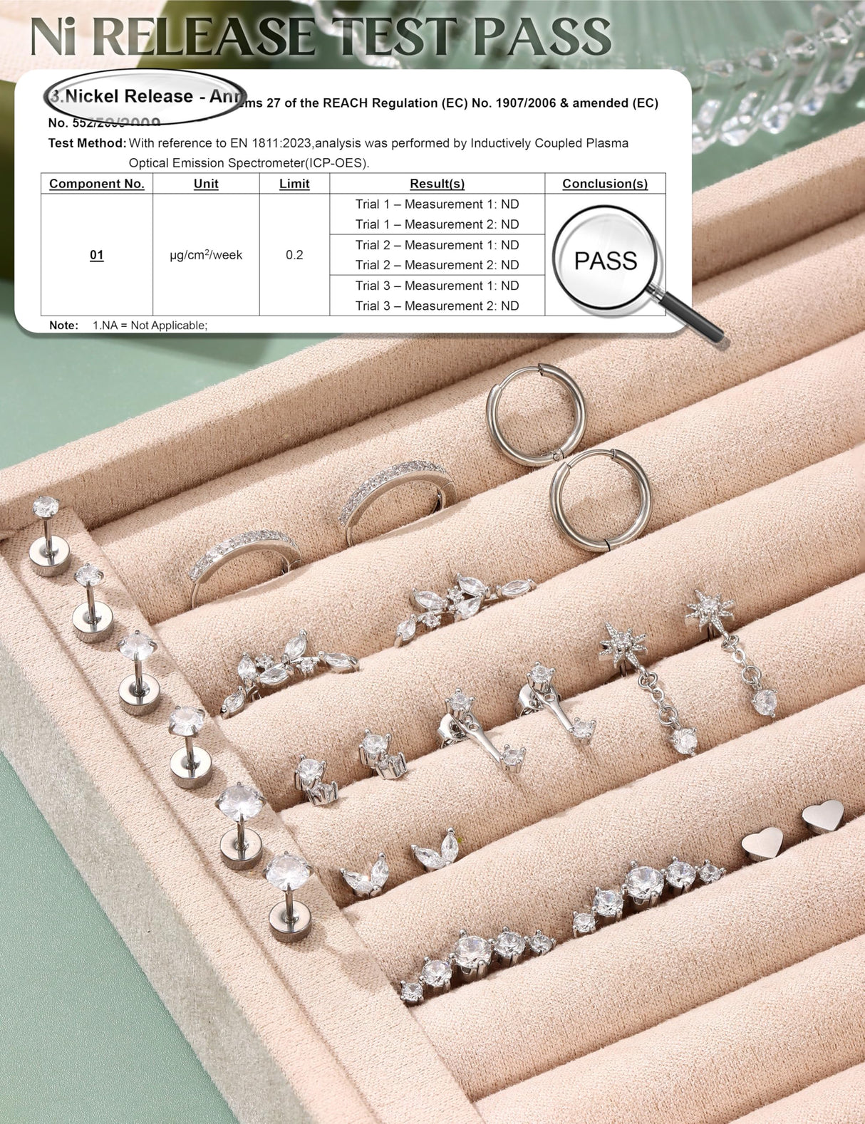 LOLIAS Hypoallergenic Flat Back Earrings Cartilage Earring Stacks - Surgical Steel Earrings for Sensitive Ears - Small Stainless Steel Flatback Stud Hoop Earring Sets for Helix Tragus Conch Daith Multiple Piercing Jewelry Trendy Silver