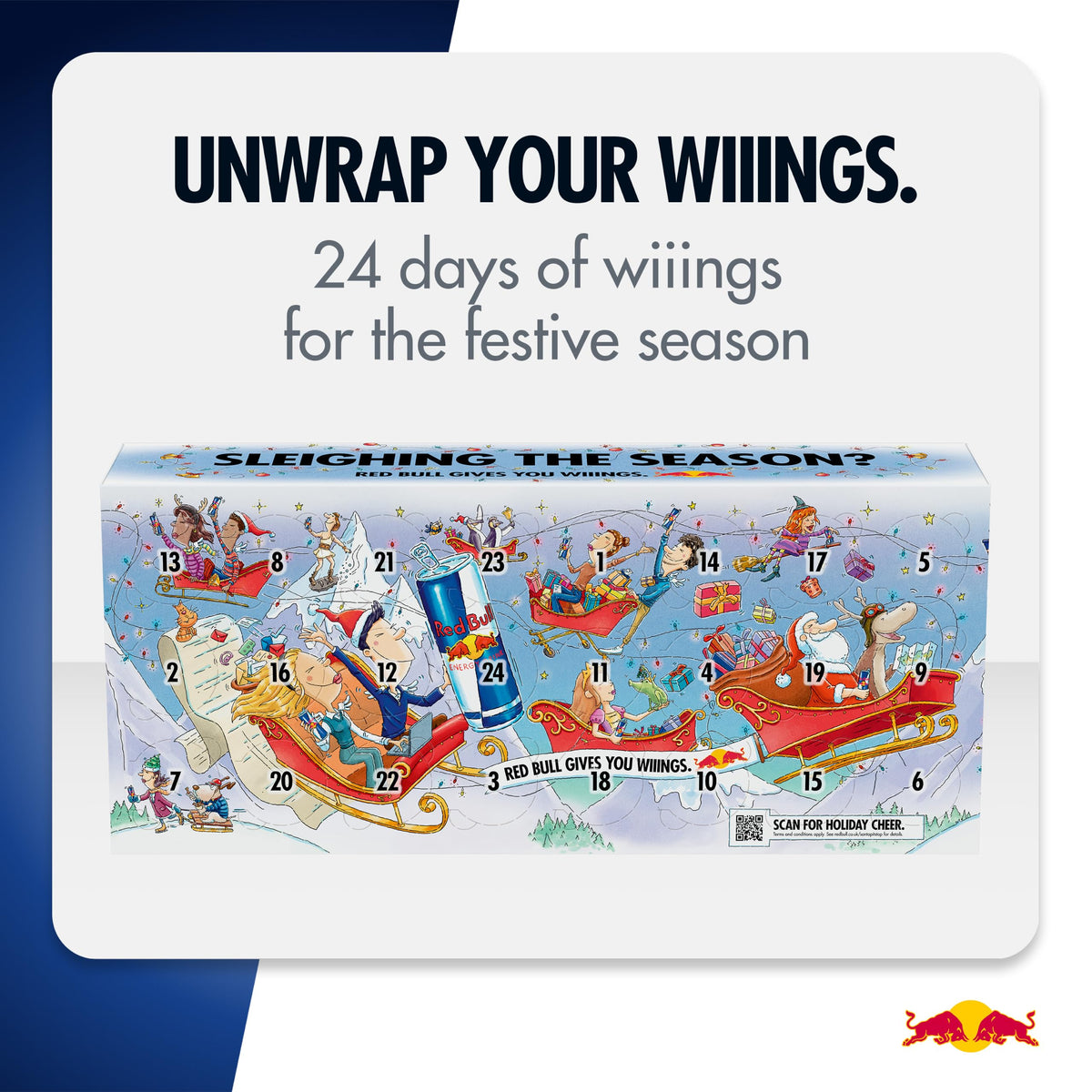 Red Bull Energy Drink Variety Advent Calendar Pack