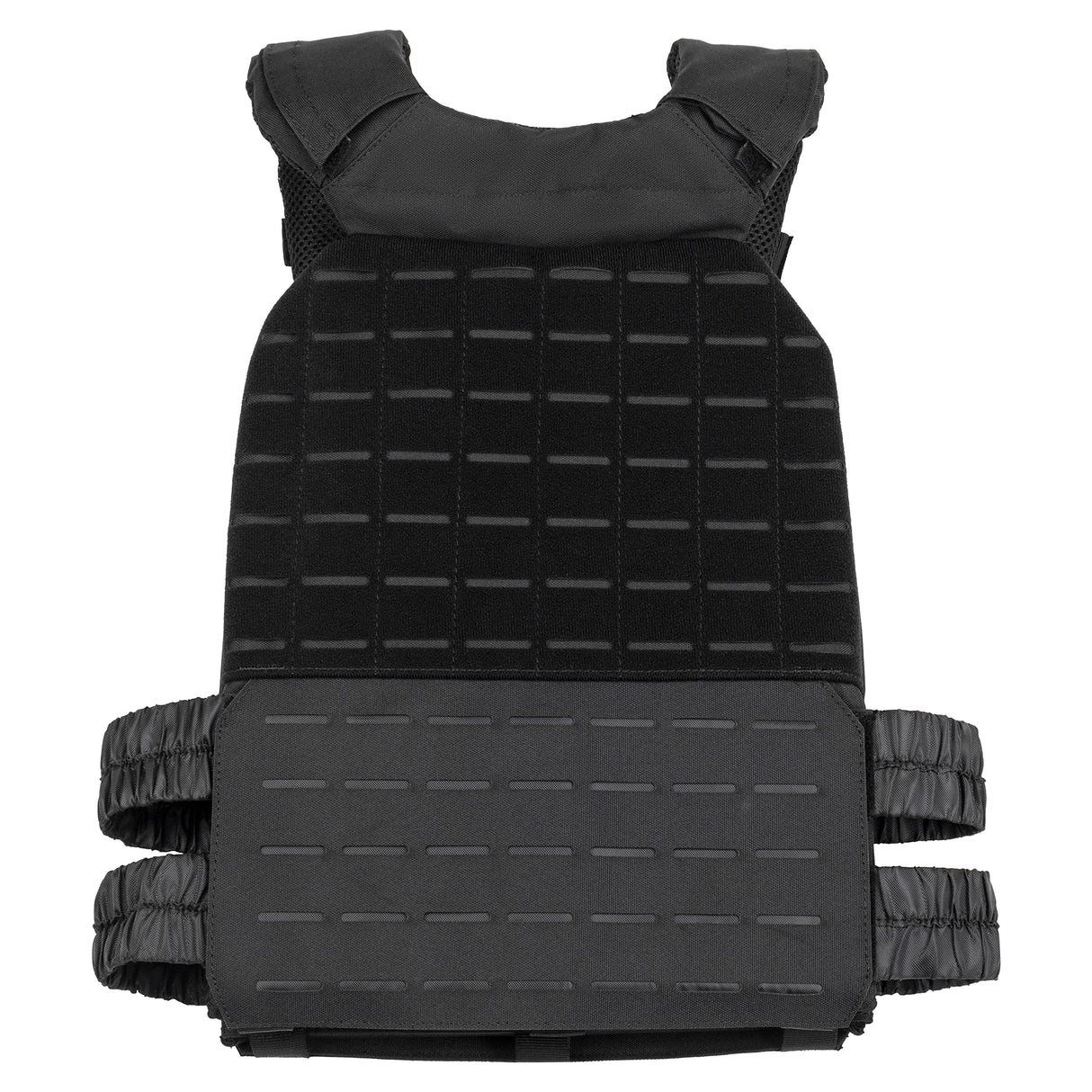 WOLF TACTICAL Adjustable Weighted Vest – WODs, Strength and Endurance Training, Fitness Workouts, Running (Black)
