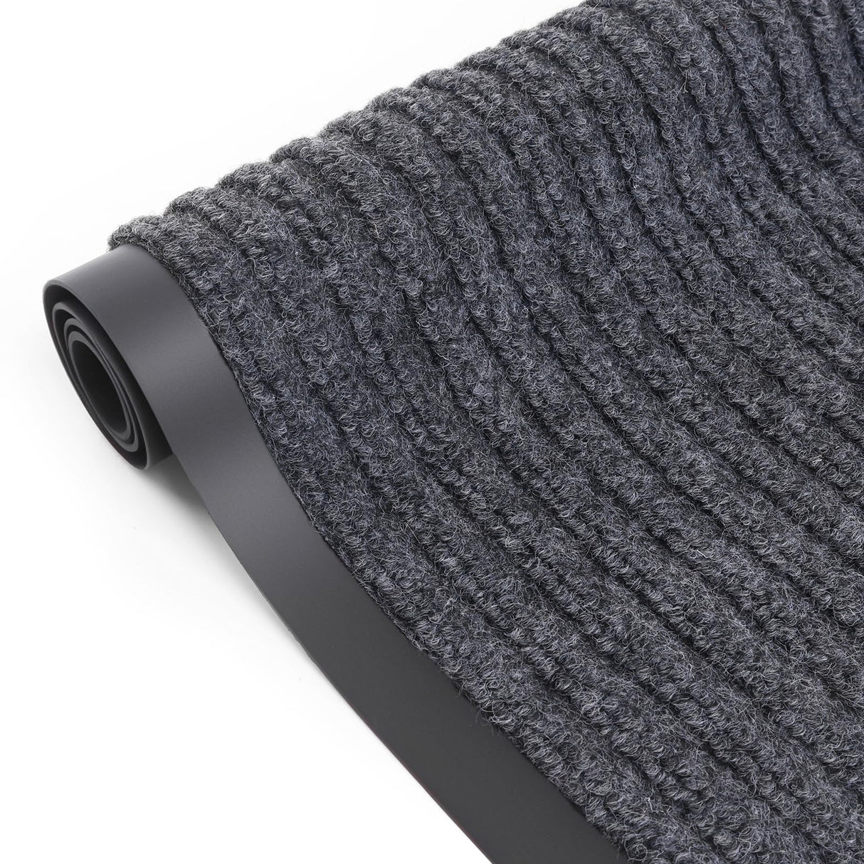 Storystore 3' x 5' Front Door, Mat Heavy-Duty Commercial Mat for Indoor/Outdoor Entryways, Non Slip Rubber Backing Low Profile for Entrance Home Office, Patio & Garage(Gray)