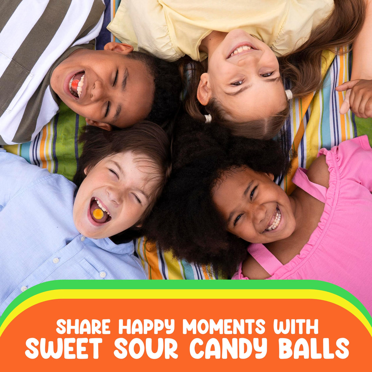 Assorted Sweet Hard Sour Candy Balls - 5 Pounds Approx 440 Pieces -Christmas Candy Bulk Candy Individually Wrapped - Ideal For Stocking Stuffers for Adults & Kids - Individually Wrapped Christmas Candy - Candy Bags Fruit Flavored Hard Candy
