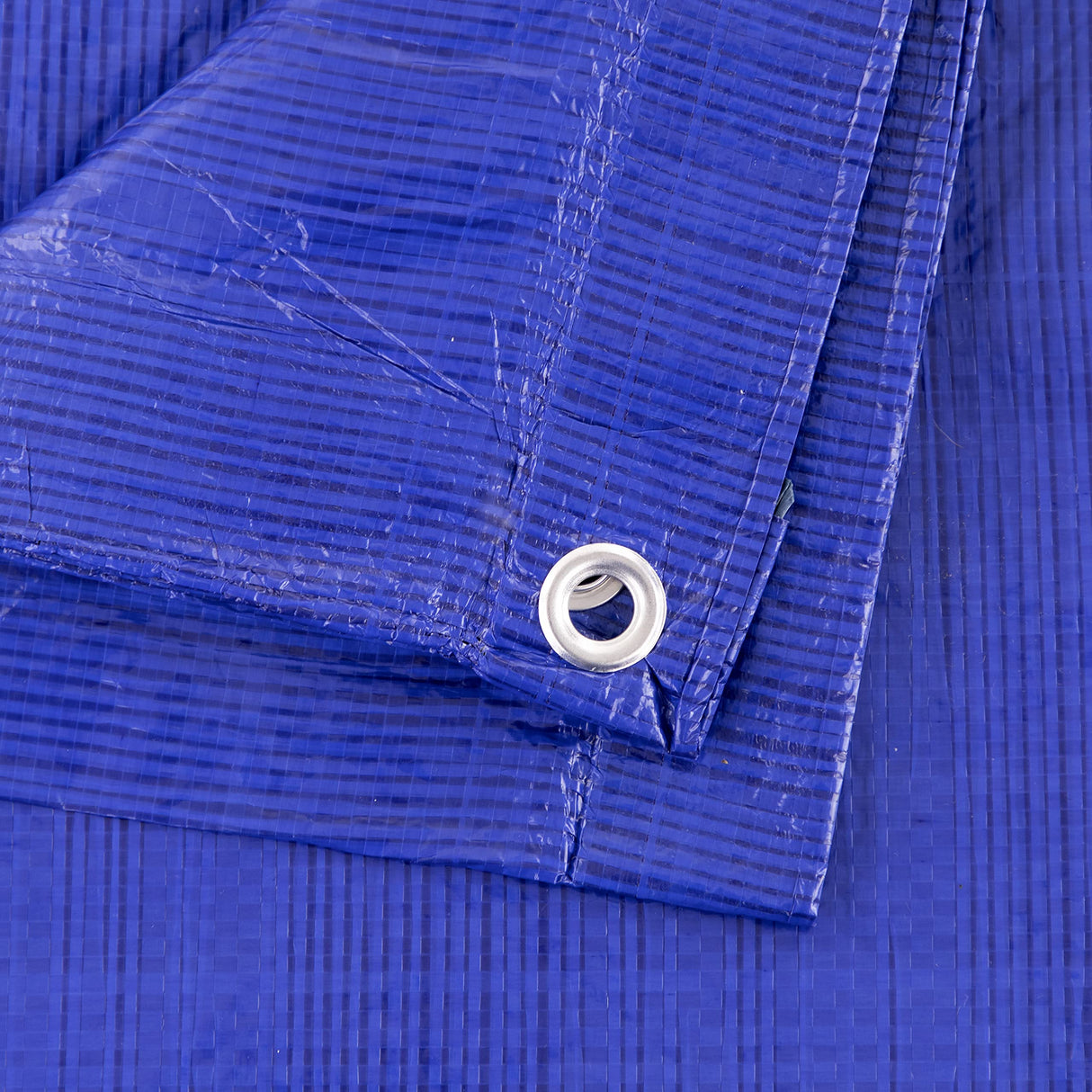 Kotap 10 x 10 Ft. All-Purpose Multi-Use Protection/Coverage 5-mil Poly Tarp, Waterproof, Blue, 1-Pack (TRA-1010)
