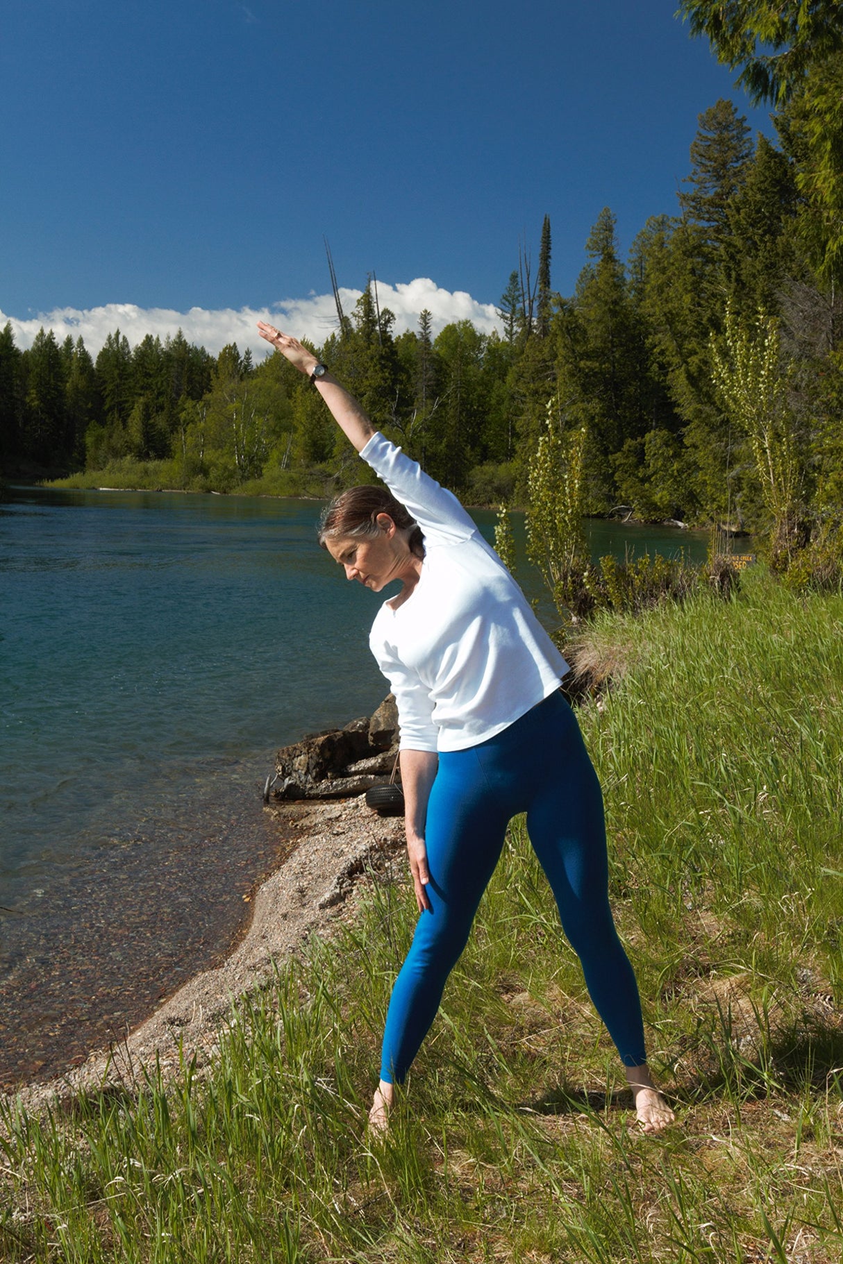 Gentle Yoga: 7 Beginning Yoga Practices for Mid-life (40's - 70's) including AM Energy, PM Relaxation, Improving Balance, Relief from Desk Work, Core Strength, and more.