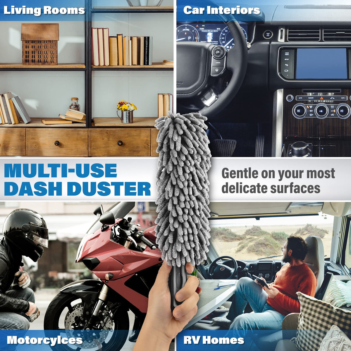 Relentless Drive Car Duster Interior Stocking Stuffers for Men and Women