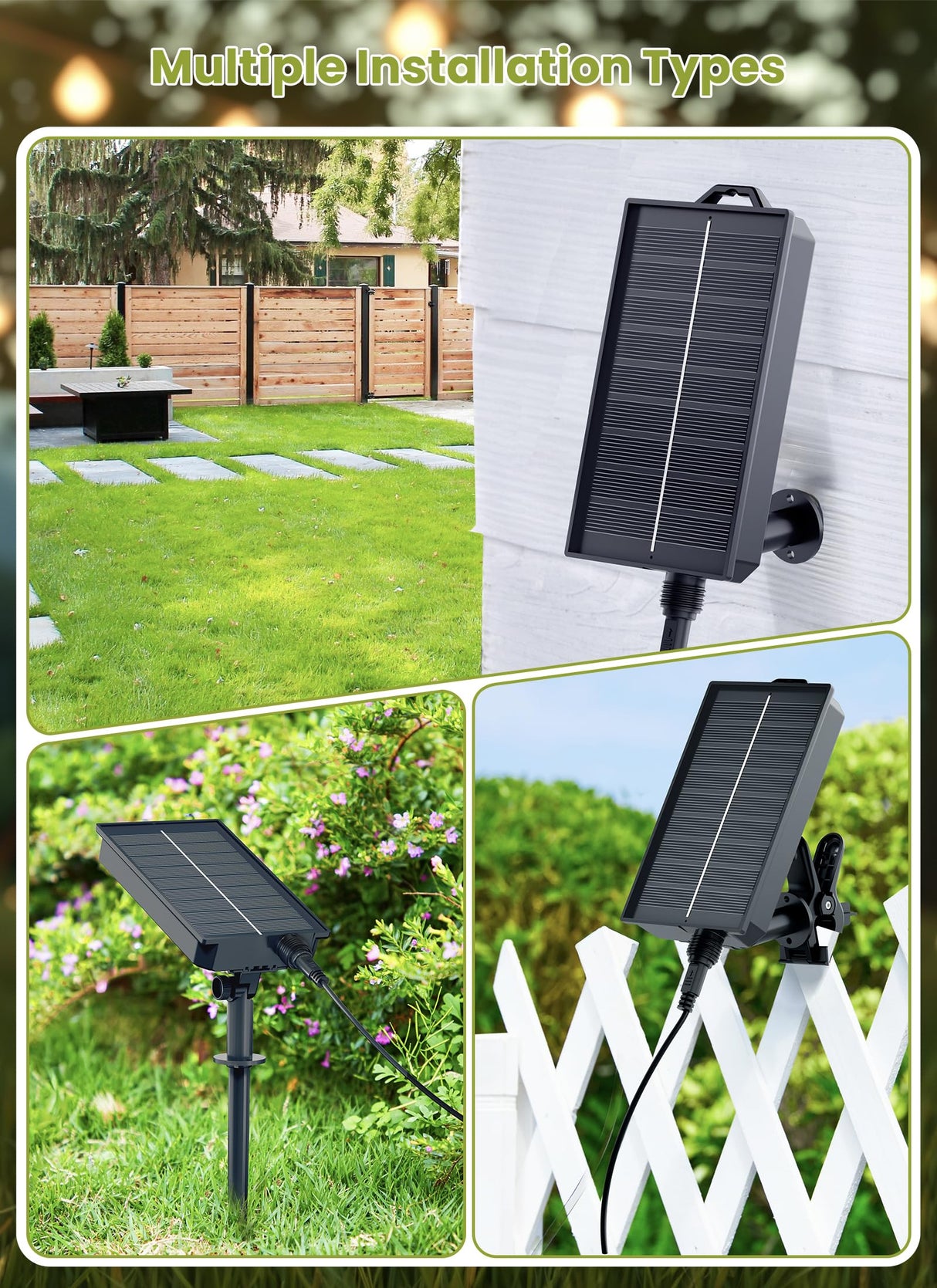 Brightown 58FT Solar String Lights Outdoor with Remote Cable Ties Hooks, 17 LED Shatterproof Bulbs, 3 Light Modes, Dimmer & Timer, Commercial Grade Patio Lights for Yard Balcony Pergola Party Decor