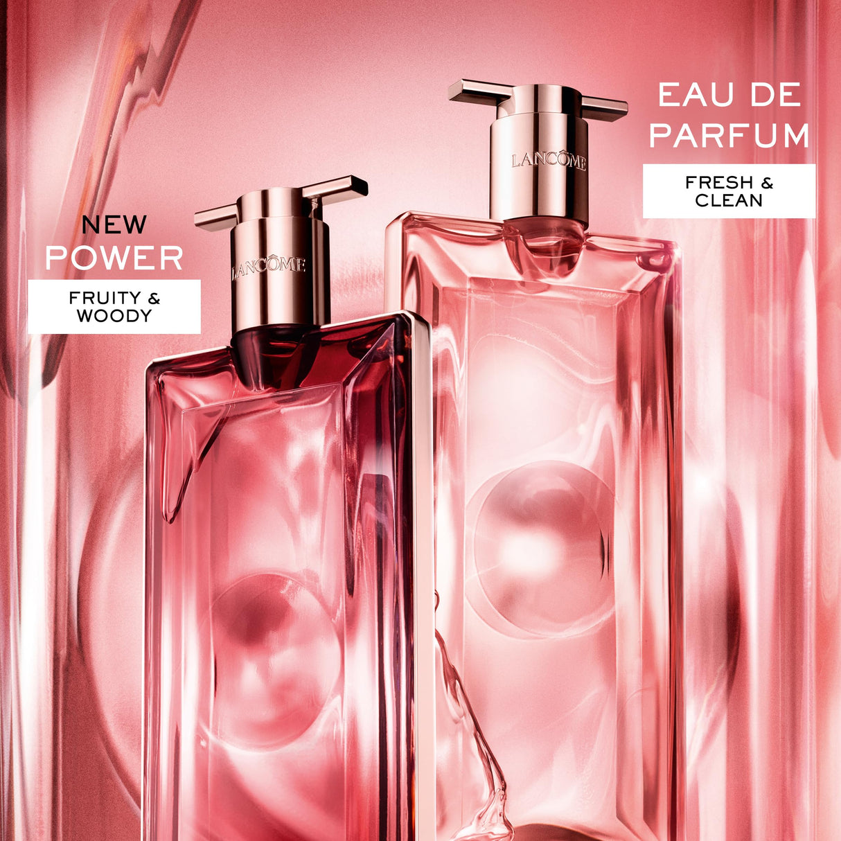 Lancôme Idôle Power Eau De Parfum Intense – Long Lasting Fragrance with Notes of Fruity Pomarose and Sandalwood - Fruity and Woody Floral Women's Fragrance – 0.85 Fl Oz.