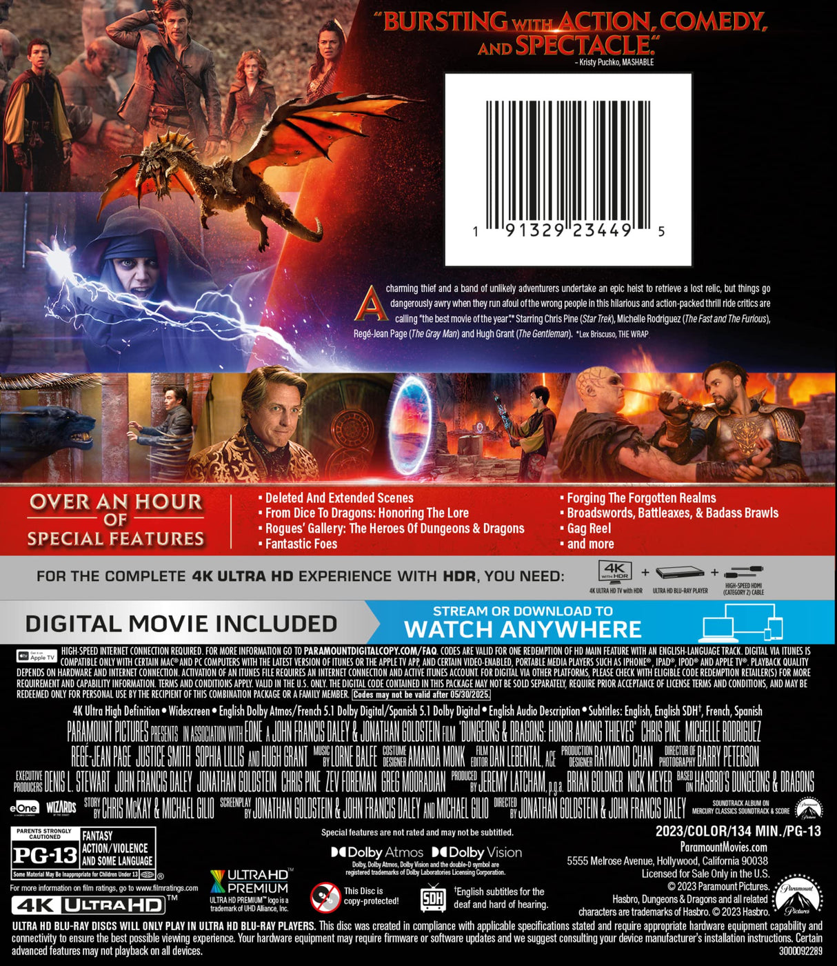 DUNGEONS & DRAGONS: HONOR AMONG THIEVES