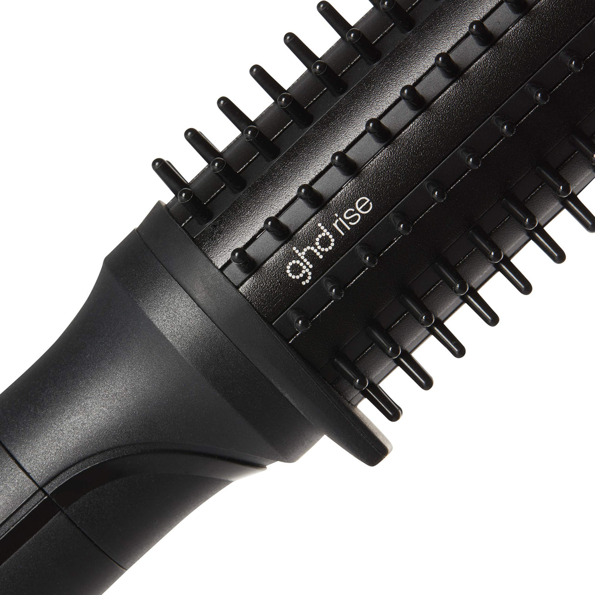 ghd Rise Volumizing Hot Hair Brush ― Professional Volumizing Hot Hair Brush for Dry Hair for Maximum Lift with Safer-for-Hair Optimum Styling Temperature ― Black