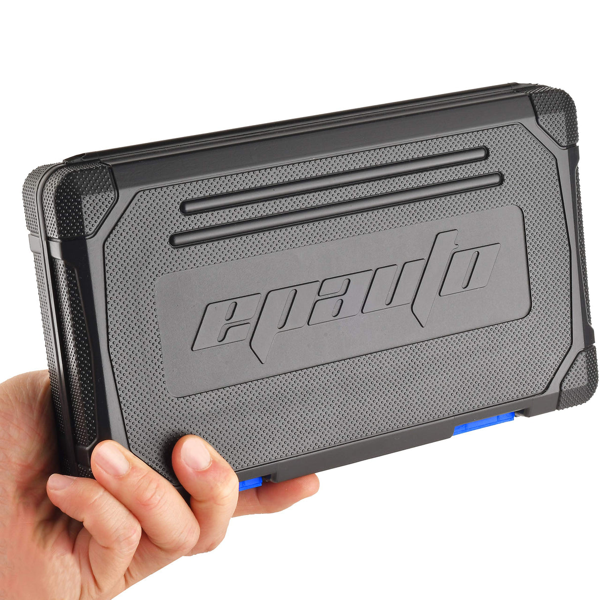 EPAuto 40 Pieces 1/4-Inch & 3/8-Inch Drive Socket Set with 72 Tooth Reversible Ratchet