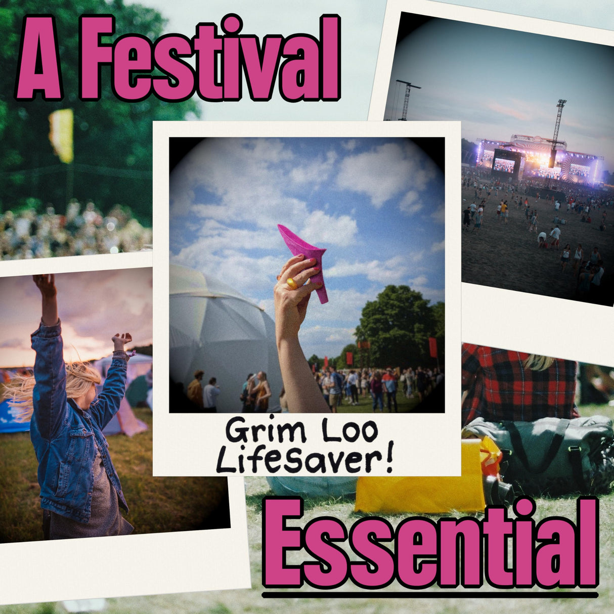 SHEWEE Flexi – The Original Female Urinal – Made in The UK – Reusable, Flexible & Portable Urination Device. Festival, Camping, Car, Hiking Essentials for Women. Stand to Pee Funnel – Pink