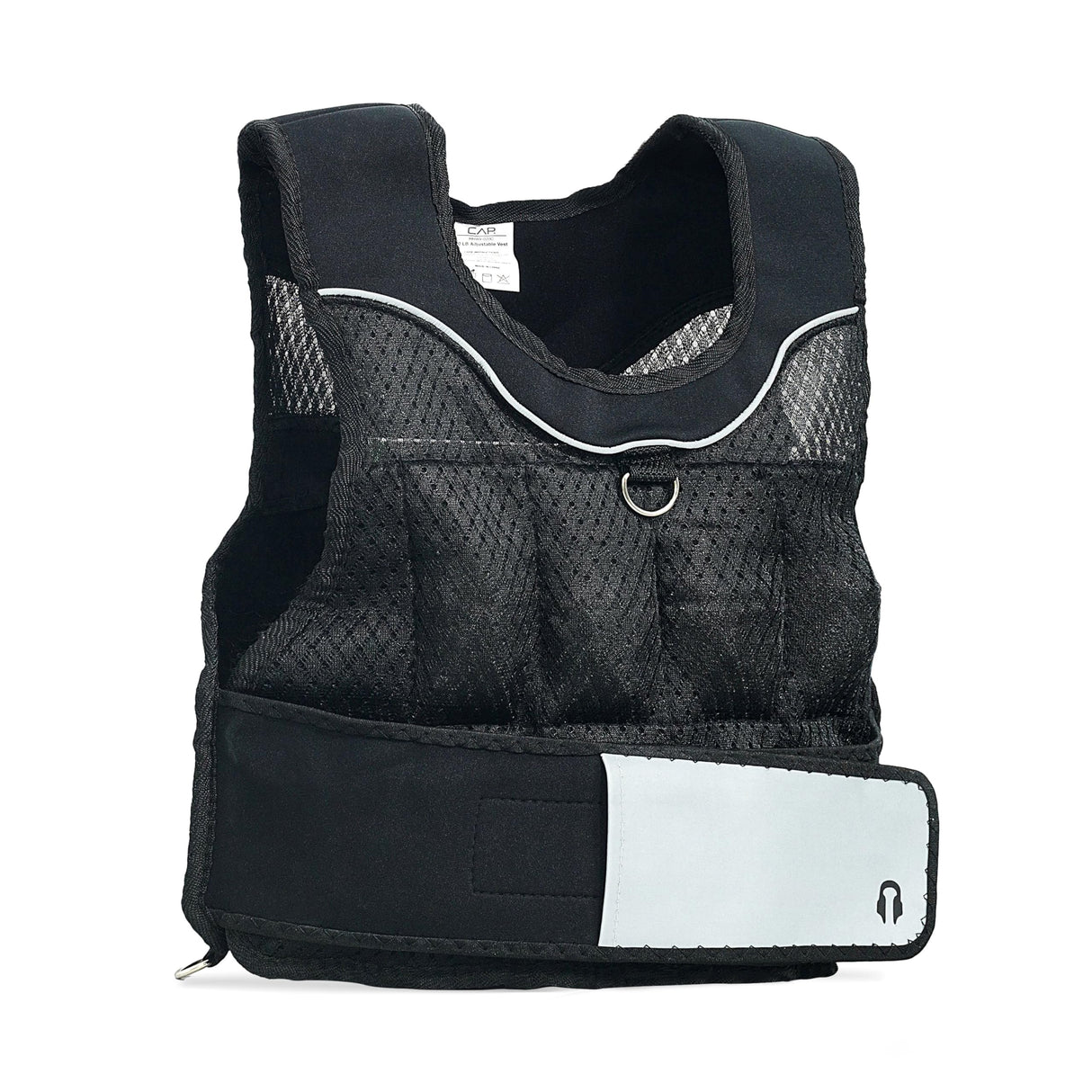 CAP Barbell (HHWV-CB020C) Adjustable Weighted Vest, 20-Pound,20 Pound, Black