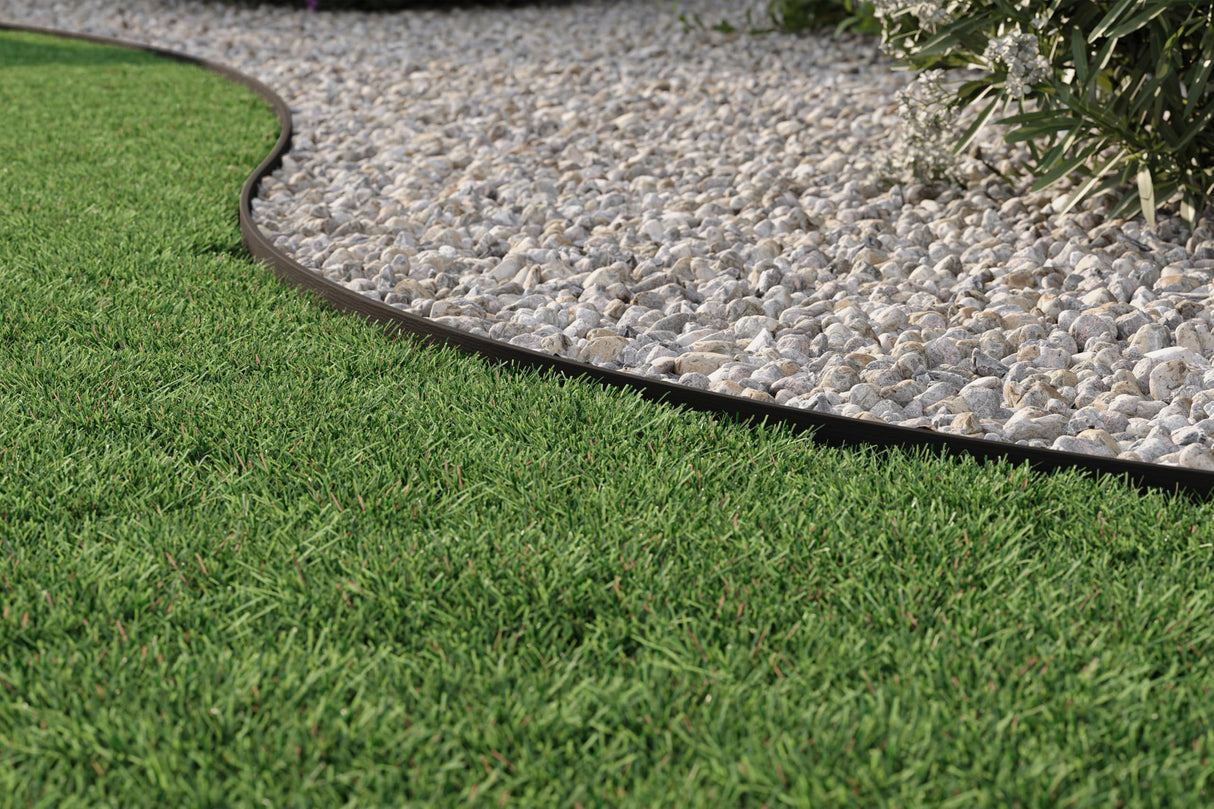 EasyFlex 4-Inch Composite Landscape Edging Kit, 40-Foot, Black