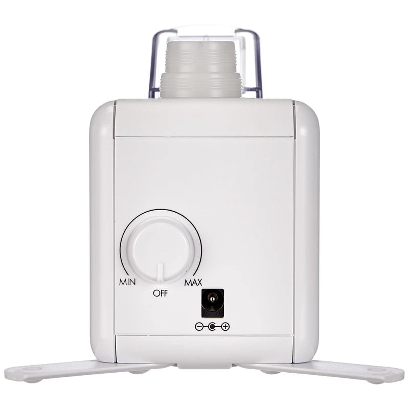 BONECO Ultraschall Vernebler U7146 I Reise-Luftbefechter I Für 0,5L PET-Flaschen I für Räume bis 20 m² I AUTO-Abschaltung I Leerstandsanzeige (weiß)