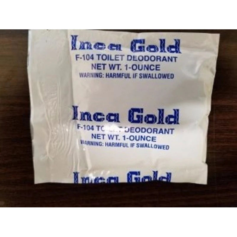 Inca Gold Portable Toilet Chemical Deodorizer 25 1oz Packs