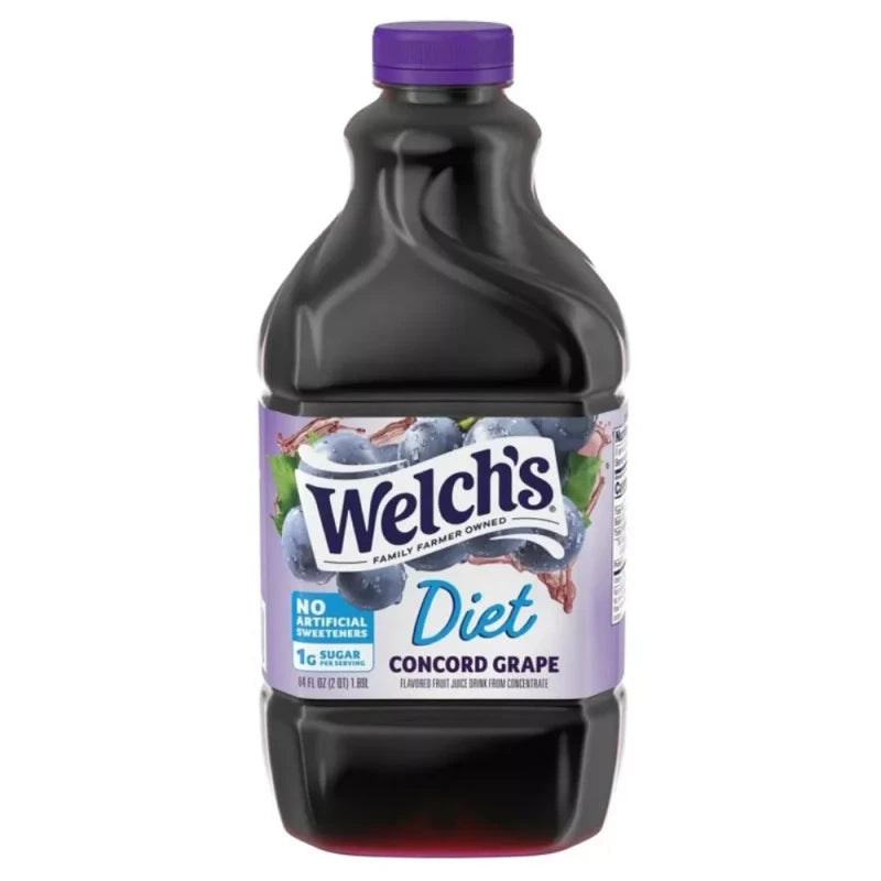 Welch’s Diet Concord Grape Juice, 64 Oz, SAME DAY SHIPPING!