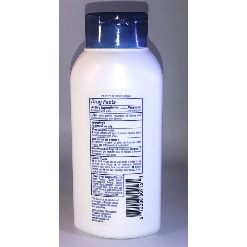 NextGen Salon Professionals Pyrithione Zinc Dandruff Shampoo Classic Clean 12 oz