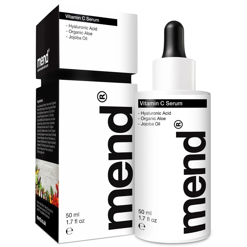 Retinol Cream for Men with QUICKsorb For 5x Faster Results & Hyaluronic Acid Serum - HUGE 100 ml - Anti Ageing Day & Night Wrinkle Cream For Face & Under Eye - Vegan Organic Mens Skincare by Mend