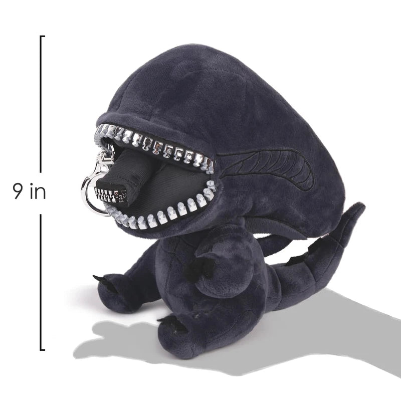 Alien Plush - Xenomorph Zippermouth, Facehugger, Chestburster, Complete Experience of The Alien Universe - Creative Interactive Doll