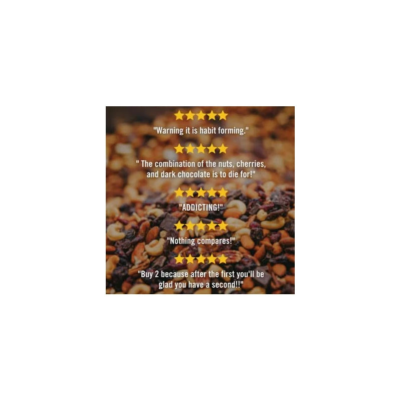 Ferris Nut Co Roasted & Salted Cherries, Berries & Nuts with Dark Chocolate, 28 oz