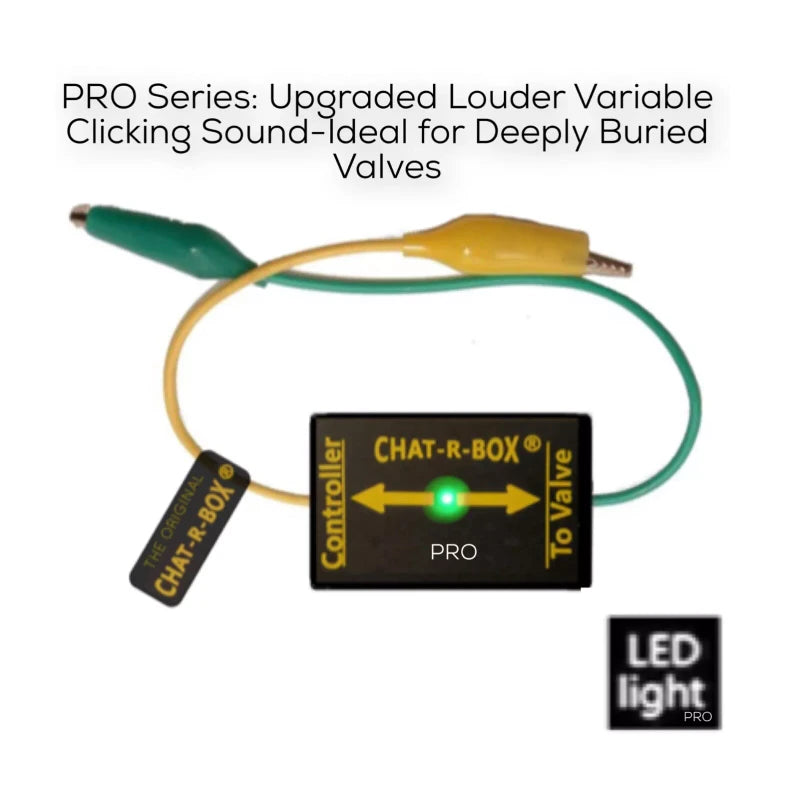 Chat-R-Box PRO Underground Wire Buried & Sprinkler Valve Locator Finder